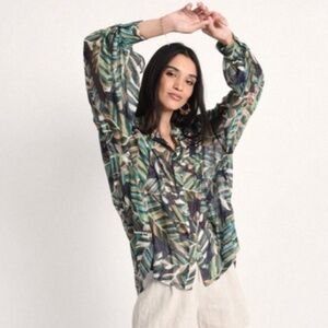 Green Aloha Knit Shirt